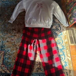Cozy Red and Black Plaid Pajamas